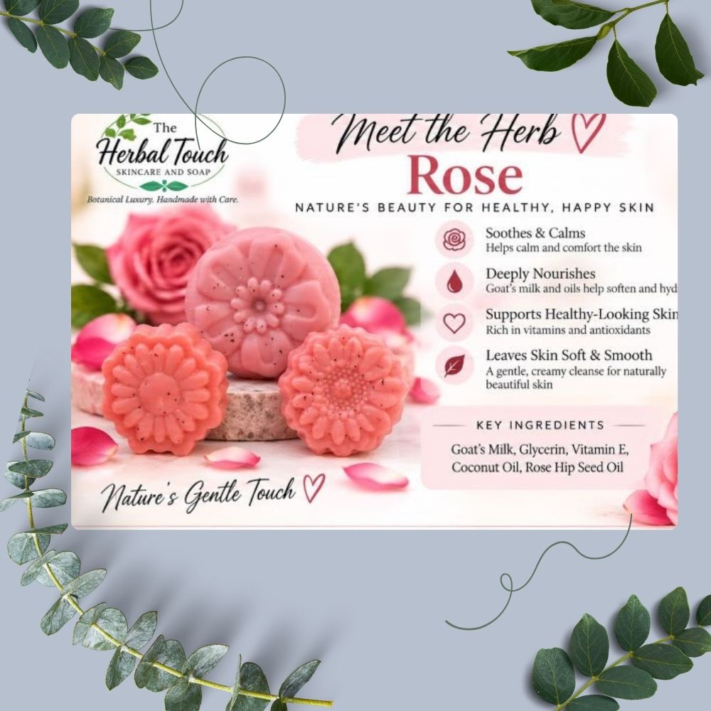 Herbal Rose Soap
