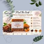 Clove Cinnamon & Turmeric Herbal Soap