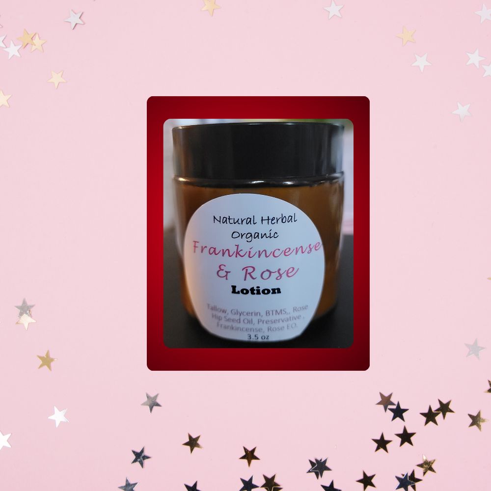 Frankincense & Rose Lotion