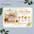 Oats and Honey Herbal Soap