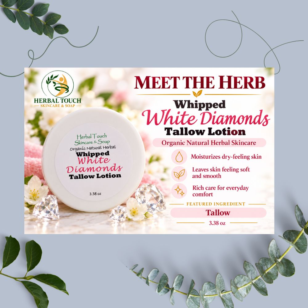 Whipped Diamonds Tallow Lotion