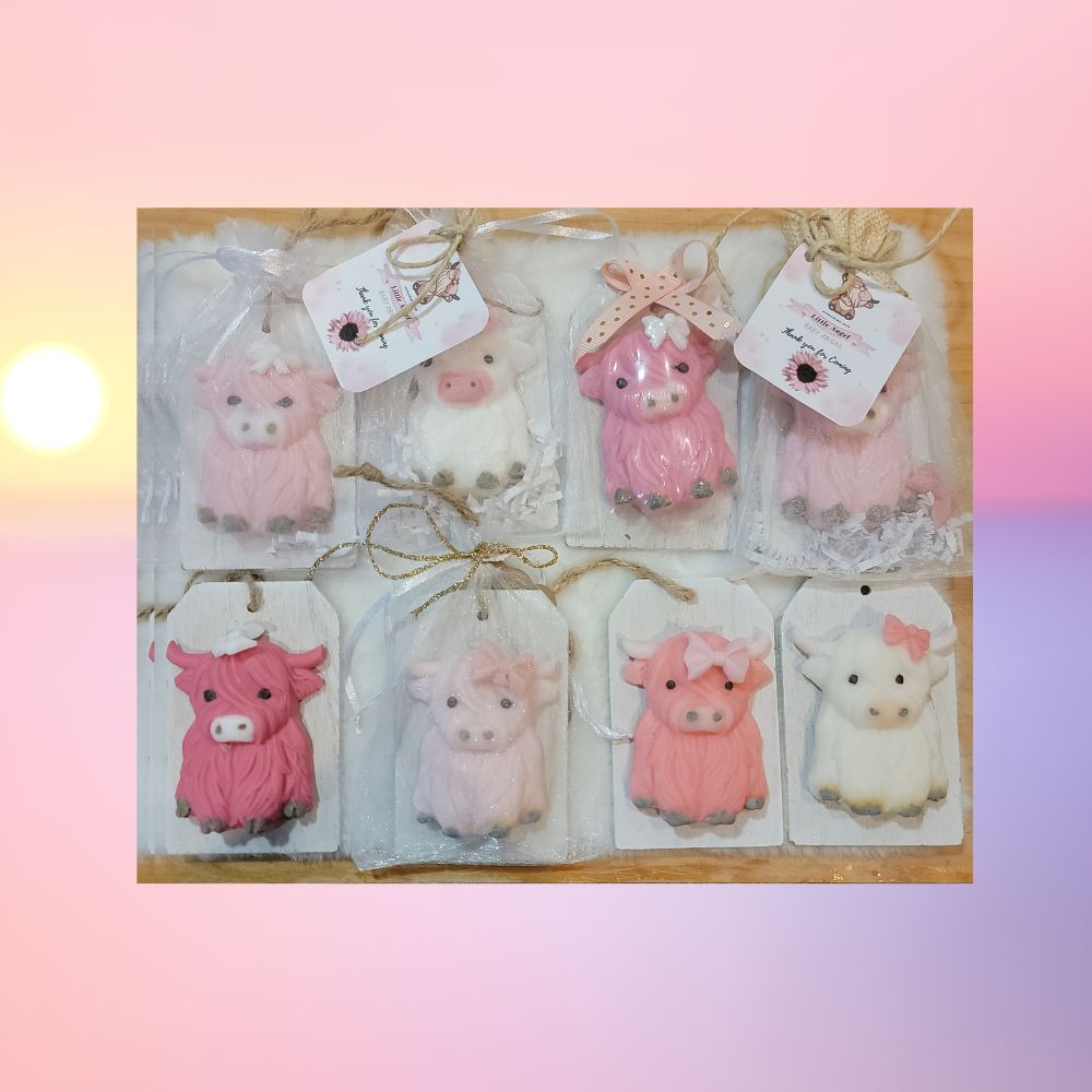 Pink Baby Showers Favors