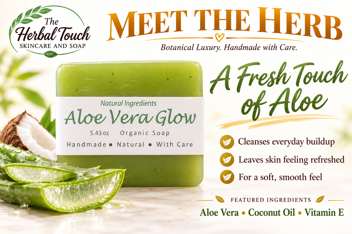 Aloe Vera Glow Herbal Soap